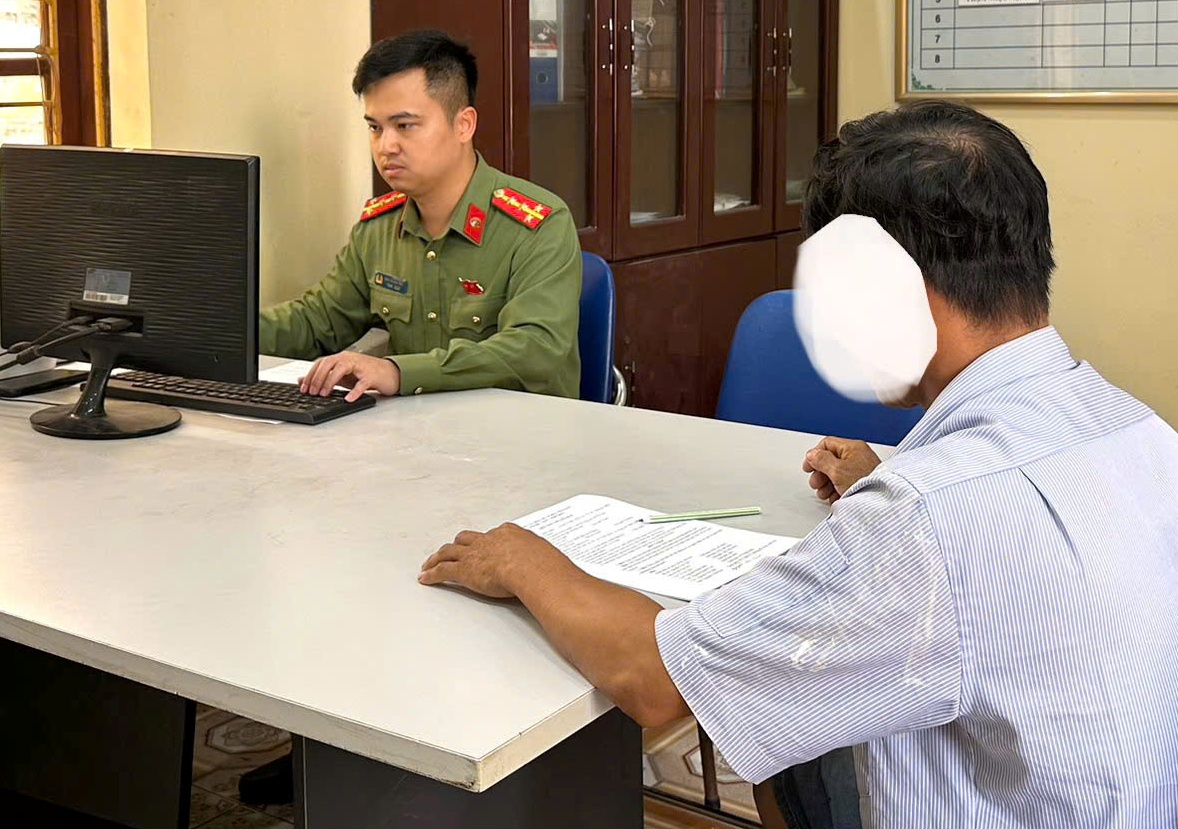 Công an xã Phú Thái xử lý 02 trường hợp đăng tải nội dung xuyên tạc, sai sự thật trên không gian mạng
